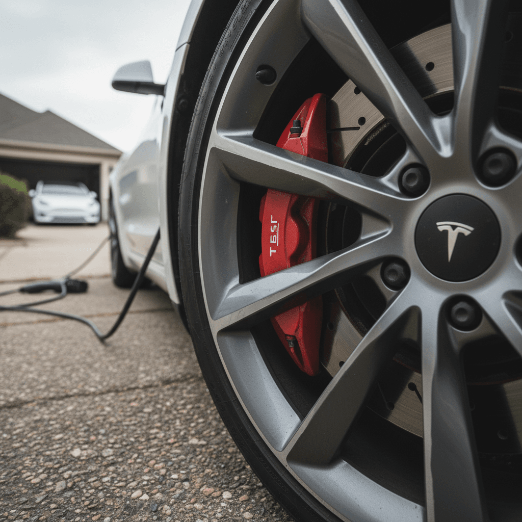 BMW‑style digital dashboard showing battery percentage and remaining electric range