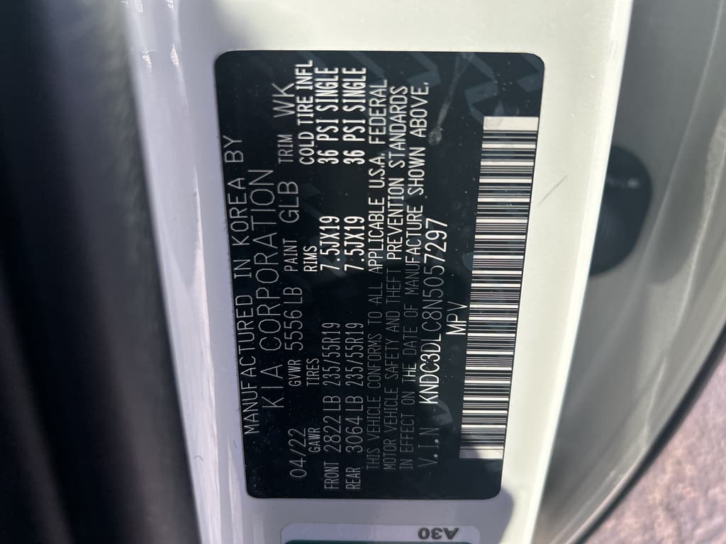 2022 Kia EV6 view 21