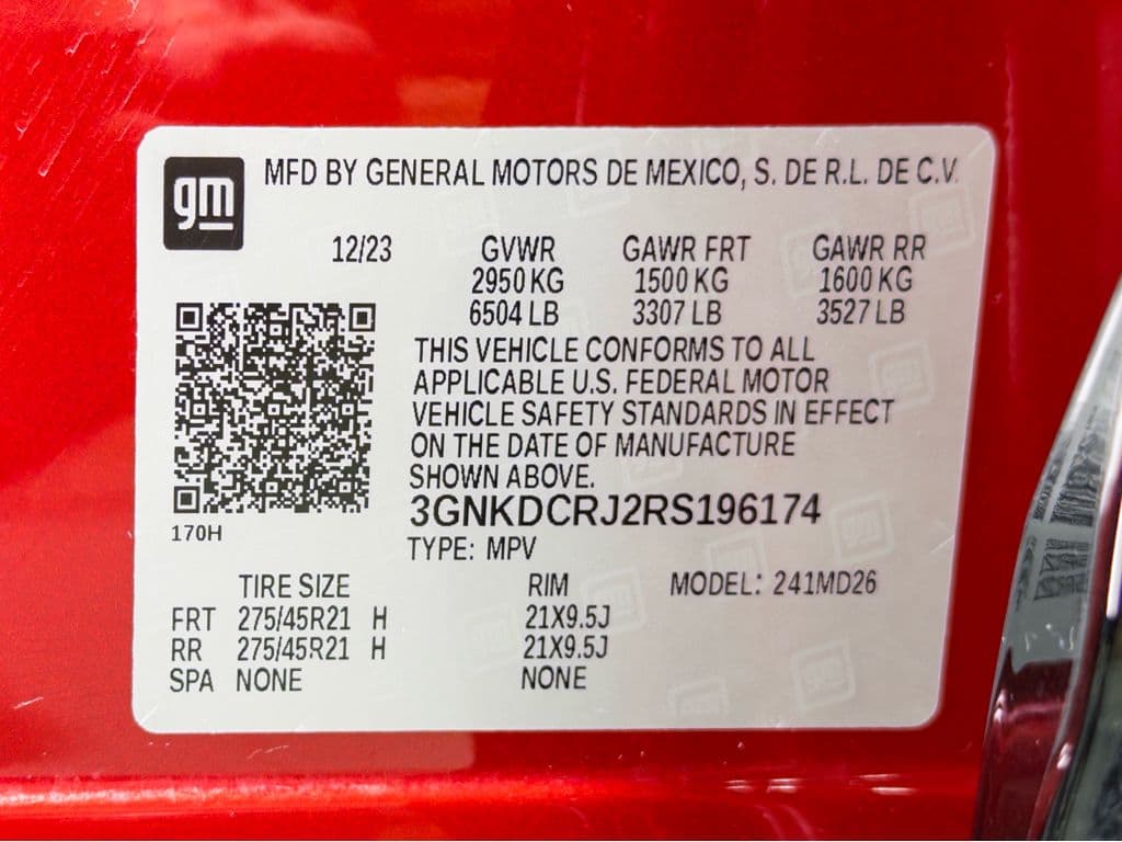 2024 Chevrolet Blazer EV view 28