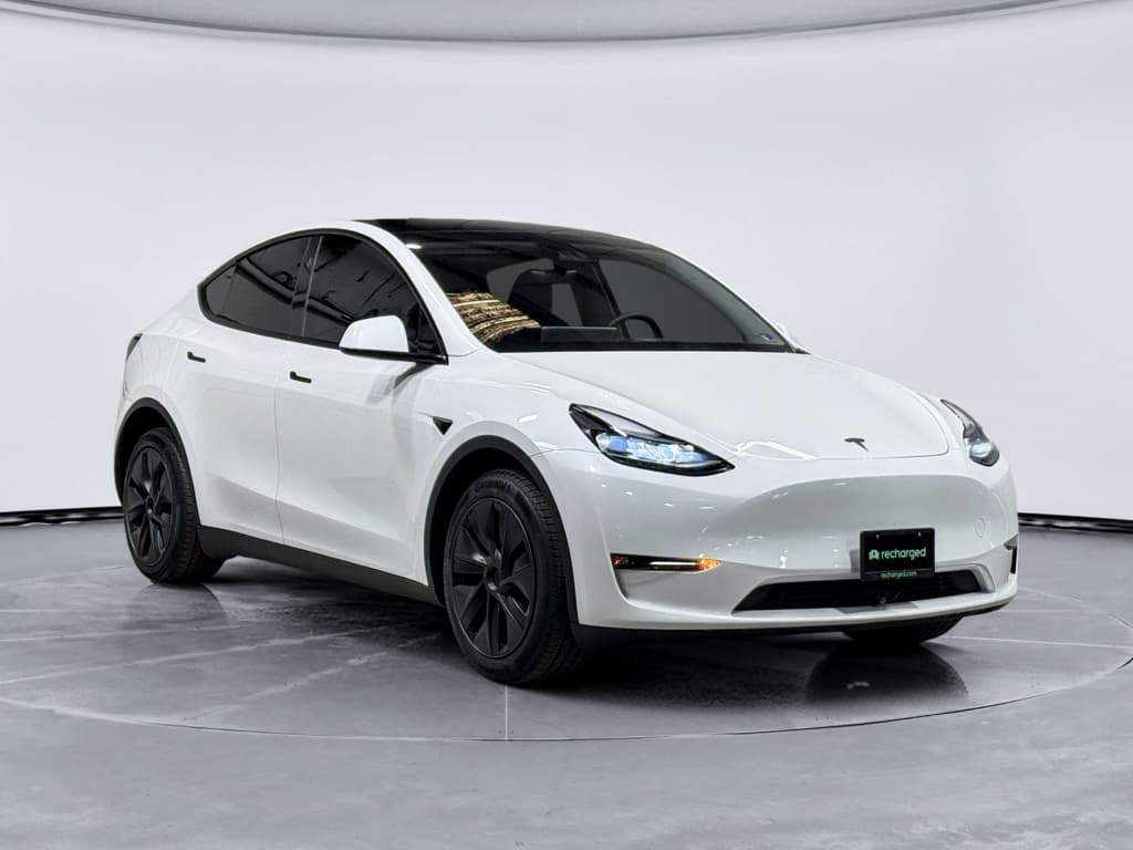 2025 Tesla Model Y view 4