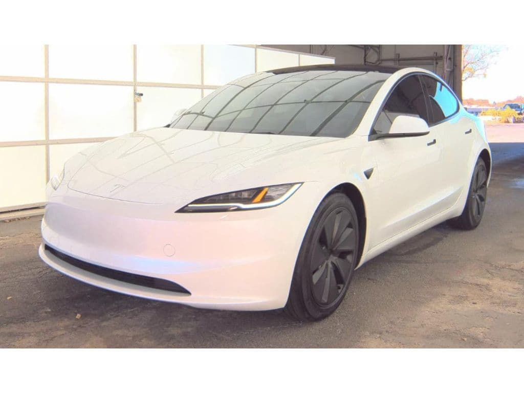 2025 Tesla Model 3 view 1